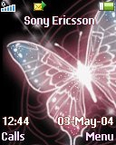 Тема для Sony Ericsson 128x160 - Butterfly
