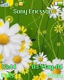 Тема для Sony Ericsson 128x160 - Camomiles