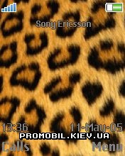 Тема для Sony Ericsson 176x220 - Animal