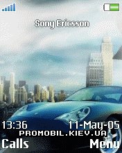 Тема для Sony Ericsson 176x220 - Porsche