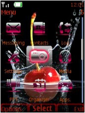 Тема для Nokia Series 40 - Cherry