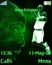 Тема для Sony Ericsson 176x220 - Kevin Garnet