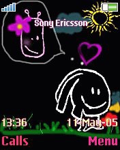 Тема для Sony Ericsson 176x220 - Love