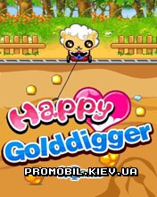 Игра для телефона Happy Gold Digger