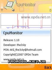 CPUMonitor  Symbian 9