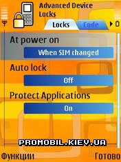 Advanced Device Locks  Symbian 9