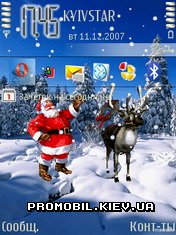  Santa And Rudolph  Symbian 9