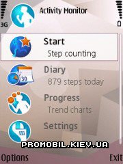 Nokia Step Counter  Symbian 9