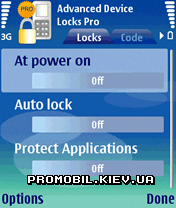 Advanced Device Locks Professional Edition  Symbian 9