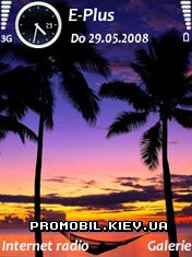  Fiji sunset 240x320  Symbian 9