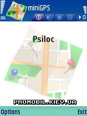 Psiloc miniGPS  Symbian 9