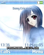   Sony Ericsson 176x220 - Blue Girl