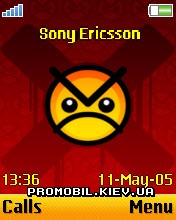   Sony Ericsson 176x220 - Newgrounds Angry Face