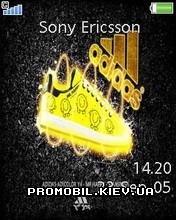   Sony Ericsson 240x320 - Adidas Gold