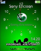   Sony Ericsson 240x320 - Swf Walkman Clock