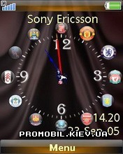   Sony Ericsson 240x320 - Premiership clock