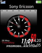   Sony Ericsson 240x320 - Swf Windows 7 Clock