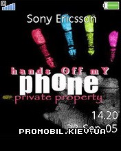   Sony Ericsson 240x320 - Hands Up Off My Phon