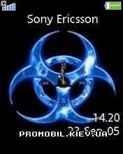   Sony Ericsson 240x320 - Swf Bio Clock
