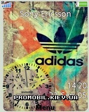   Sony Ericsson 240x320 - Swf Adidas Clock