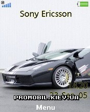   Sony Ericsson 240x320 - Lamborghini Gallardo