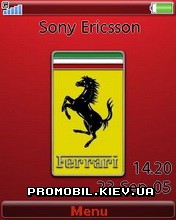   Sony Ericsson 240x320 - Ferrari Logo