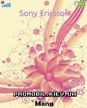   Sony Ericsson 240x320 - Pink Floral