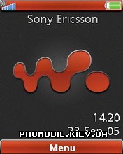   Sony Ericsson 240x320 - Orange Walkman
