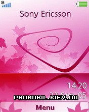  Sony Ericsson 240x320 - Pink Abstract