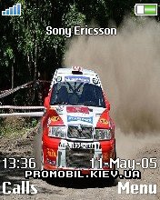   Sony Ericsson 176x220 - Skoda Fabia WRC