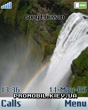 Тема для Sony Ericsson 176x220 - Iceland