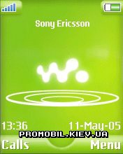 Тема для Sony Ericsson 176x220 - Walkman Greens