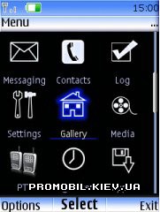   Nokia Series 40 3rd Edition - Black symbian