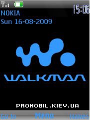   Nokia Series 40 3rd Edition - Blue walkman