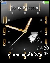  Sony Ericsson 240x320 - Posh Clock
