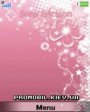   Sony Ericsson 240x320 - Pink Glitters