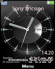   Sony Ericsson 240x320 - Luxury Clock