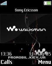   Sony Ericsson 176x220 - Walkman Black
