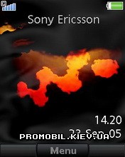   Sony Ericsson 240x320 - Fire Walkman Dark