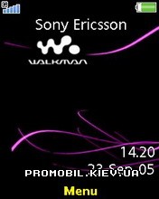   Sony Ericsson 240x320 - Purple Walkman
