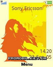   Sony Ericsson 240x320 - Orange Girl