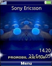   Sony Ericsson 240x320 - Blue balls