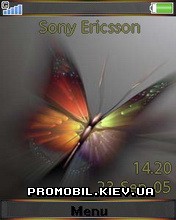   Sony Ericsson 240x320 - Abstract Butterfly