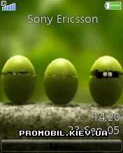   Sony Ericsson 240x320 - Funny Eggs