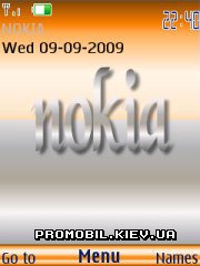   Nokia Series 40 3rd Edition - Nokia orange