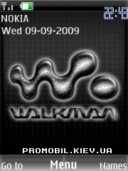   Nokia Series 40 3rd Edition - Nokia walkman black
