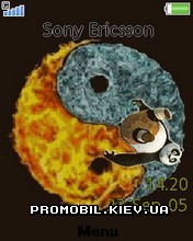 Тема для Sony Ericsson 240x320 - Kunfu Panda
