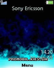   Sony Ericsson 240x320 - Blue Fire