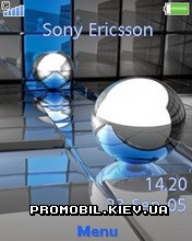   Sony Ericsson 240x320 - Blue Silver