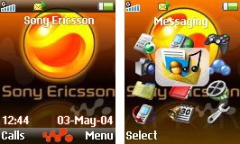  Sony Ericsson 128x160 - Walkman Orange